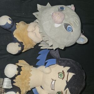 Anime Character Plush Duo Inosuke